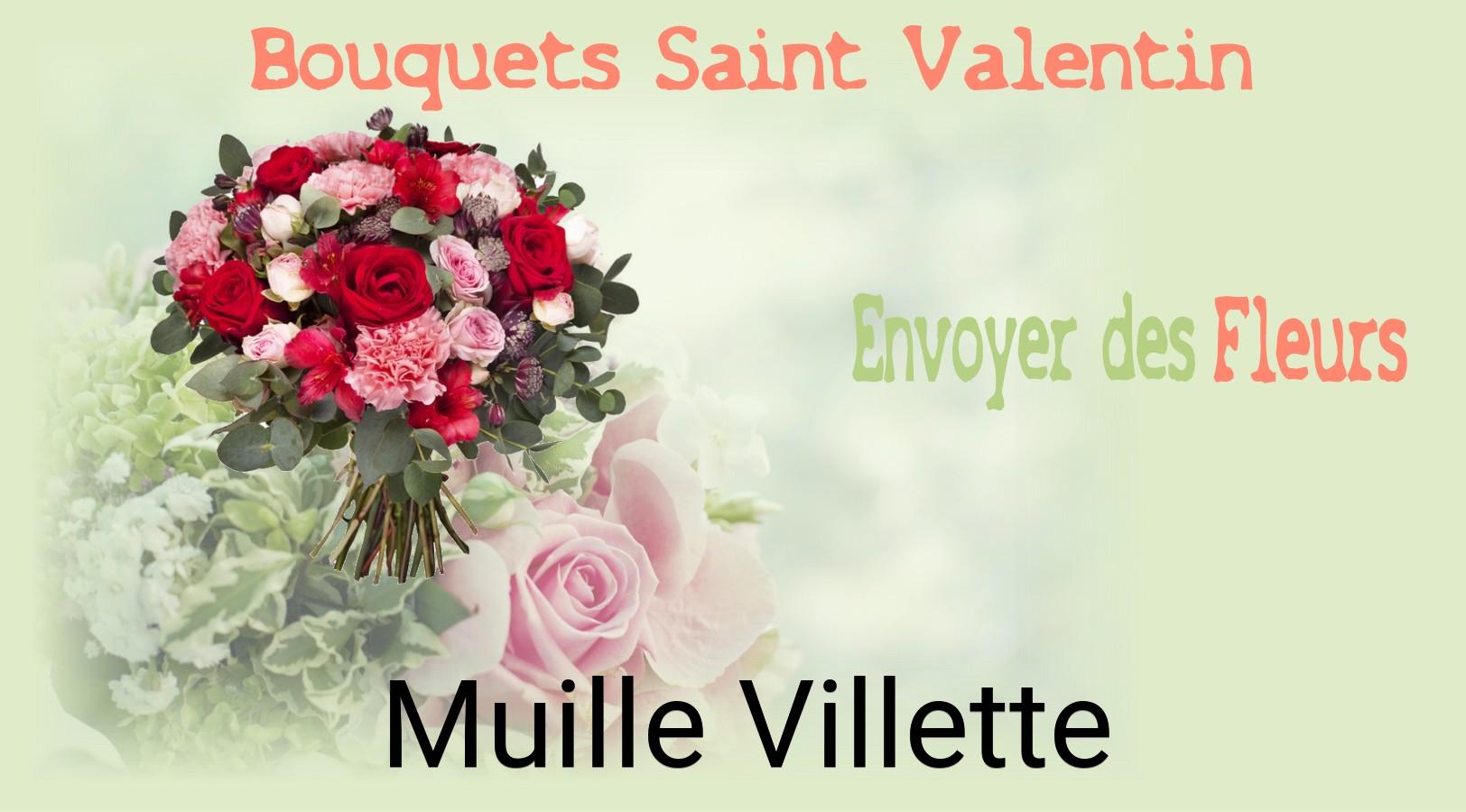 Roses de Saint-Valentin livrées à Muille-Villette